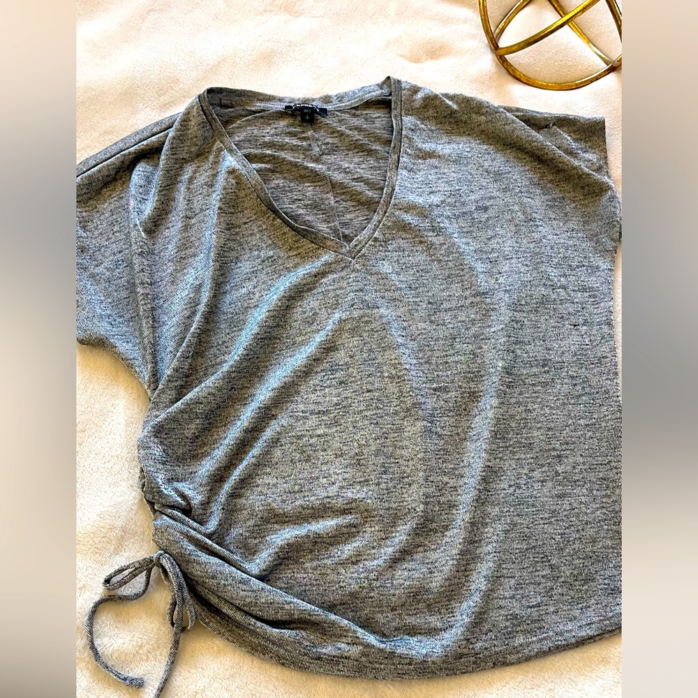 Express crop babydoll tee